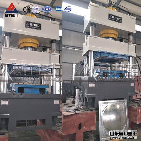 <b>400噸方形不銹鋼水箱成型機</b>