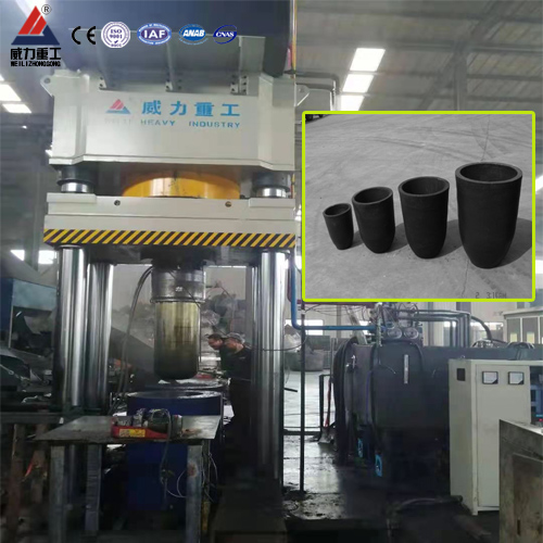雙工位坩堝成型設(shè)備_1000噸石墨坩堝液壓機(jī) 雙工位坩堝成型設(shè)備_1000噸石墨坩堝液壓機(jī)