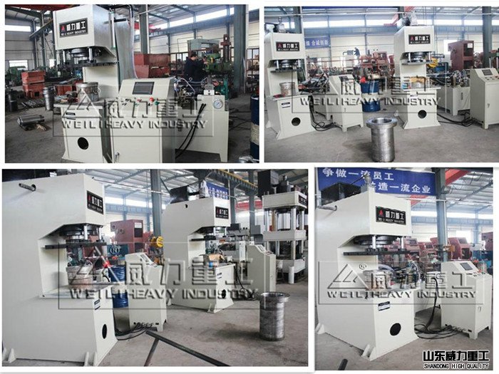 200噸單臂液壓機組圖